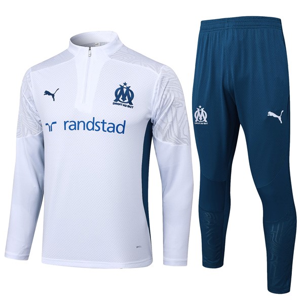 Sweatshirts Marseille 2024-25 Weiß